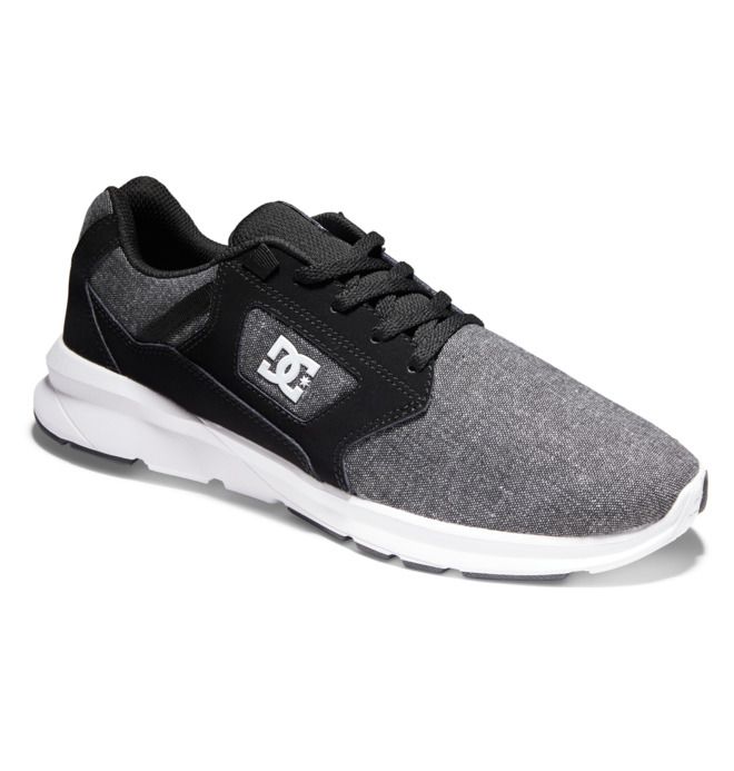 DC Skyline Lightweight Sneakers Herr Svarta Svarta | HYIM-70495