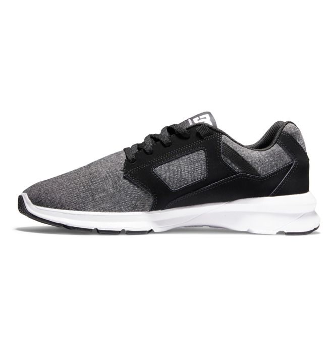 DC Skyline Lightweight Sneakers Herr Svarta Svarta | HYIM-70495