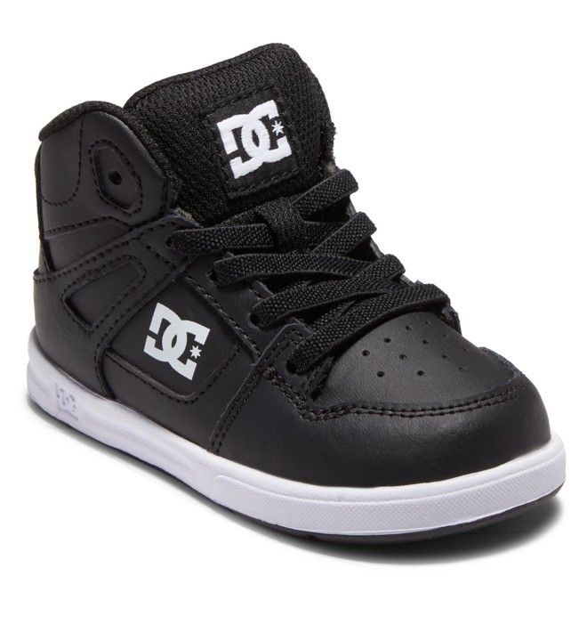 DC Toddler's Pure Hi High Pure Barn Svarta Vita | JYVZ-81346