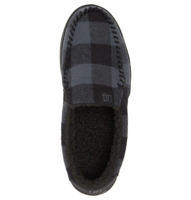 DC Villain Winterized Slip On Slip On Herr Svarta Grå | DPLE-53708